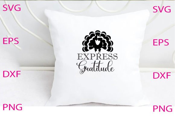 Express Gratitude Svg Design