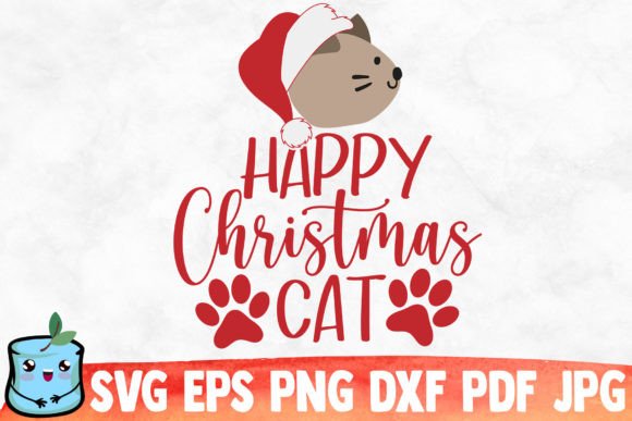 Happy Christmas Cat