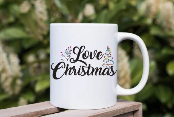 Love Christmas Svg Design